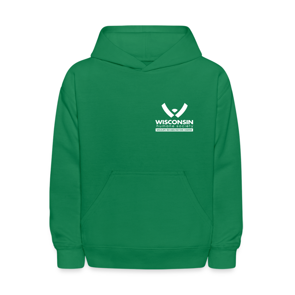 WHS Wildlife Kids' Hoodie - kelly green