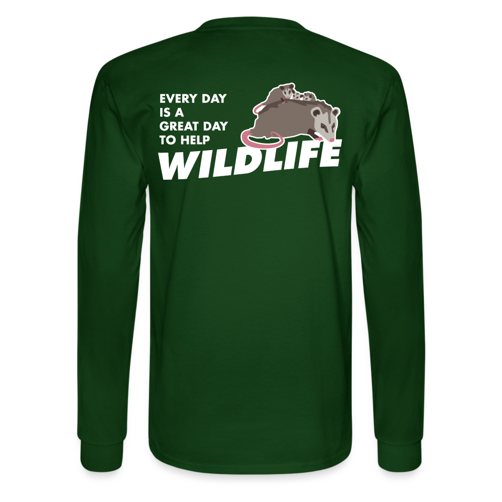 WHS Wildlife Long Sleeve T-Shirt - forest green