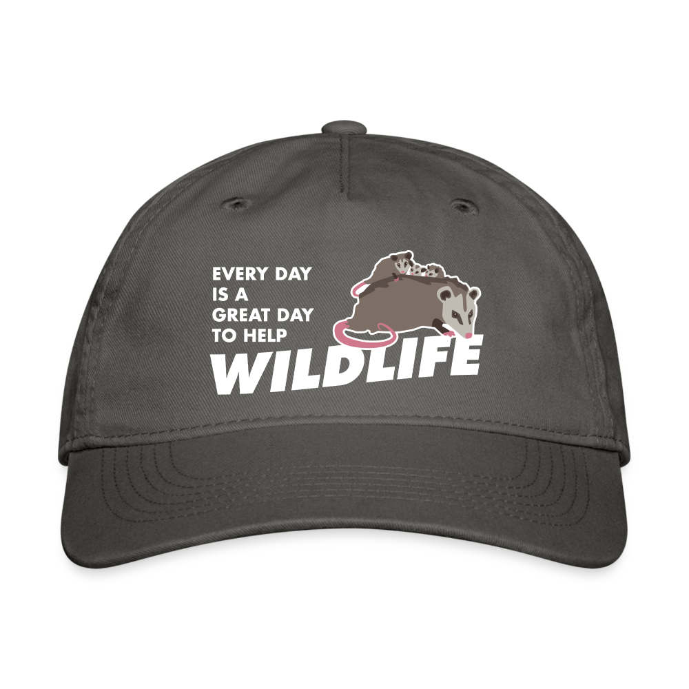 
                  
                    WHS Wildlife Organic Baseball Cap - charcoal
                  
                