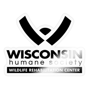 WHS Wildlife Logo Sticker - transparent glossy