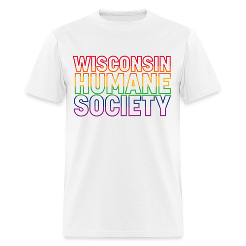 WHS Pride Rainbow Classic T-Shirt - white