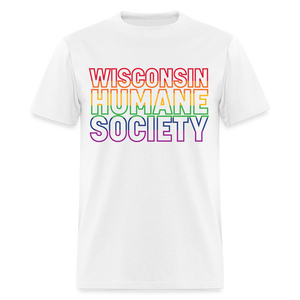 WHS Pride Rainbow Classic T-Shirt - white