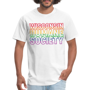 WHS Pride Rainbow Classic T-Shirt - white