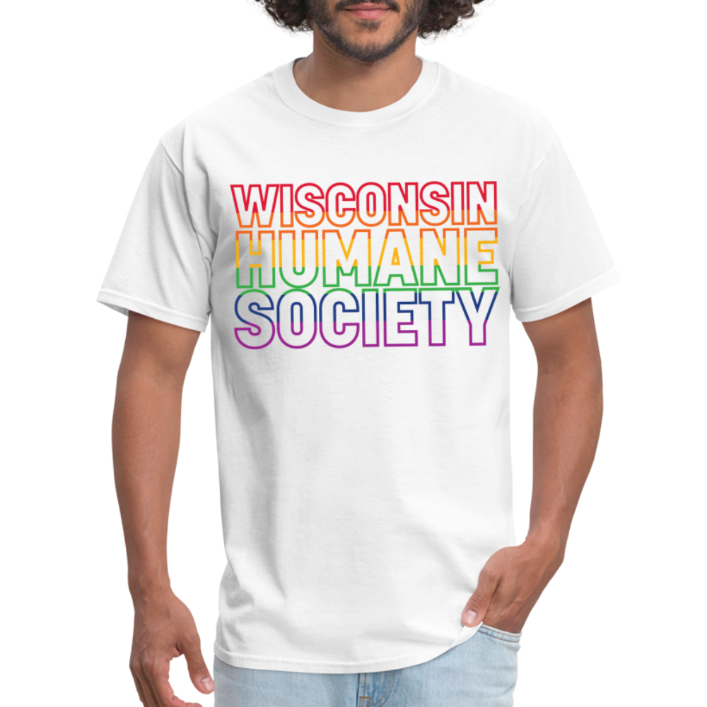 WHS Pride Rainbow Classic T-Shirt - white