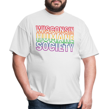 Load image into Gallery viewer, WHS Pride Rainbow Classic T-Shirt - white