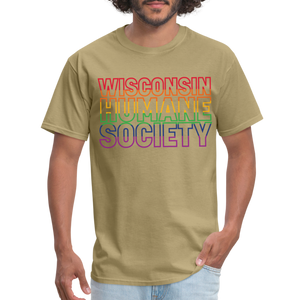 WHS Pride Rainbow Classic T-Shirt - khaki