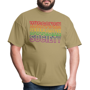 WHS Pride Rainbow Classic T-Shirt - khaki