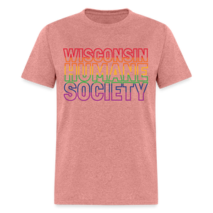 WHS Pride Rainbow Classic T-Shirt - heather mauve