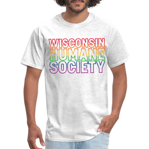 WHS Pride Rainbow Classic T-Shirt - light heather gray