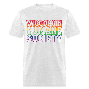 WHS Pride Rainbow Classic T-Shirt - light heather gray