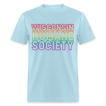 Load image into Gallery viewer, WHS Pride Rainbow Classic T-Shirt - powder blue