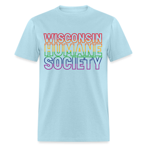 WHS Pride Rainbow Classic T-Shirt - powder blue