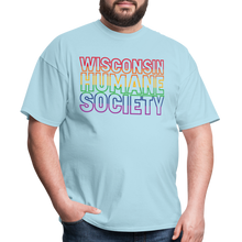 Load image into Gallery viewer, WHS Pride Rainbow Classic T-Shirt - powder blue