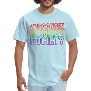 WHS Pride Rainbow Classic T-Shirt - powder blue