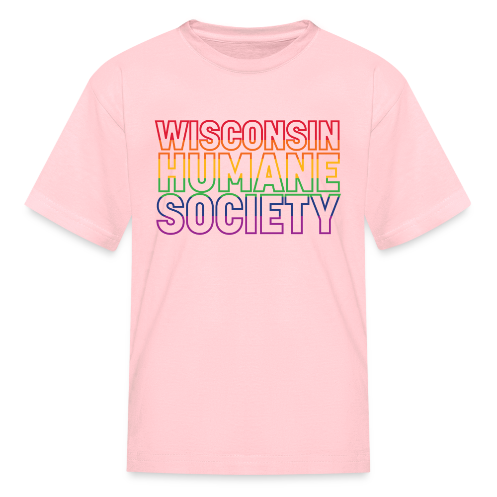 WHS Pride Rainbow Kids' T-Shirt - pink