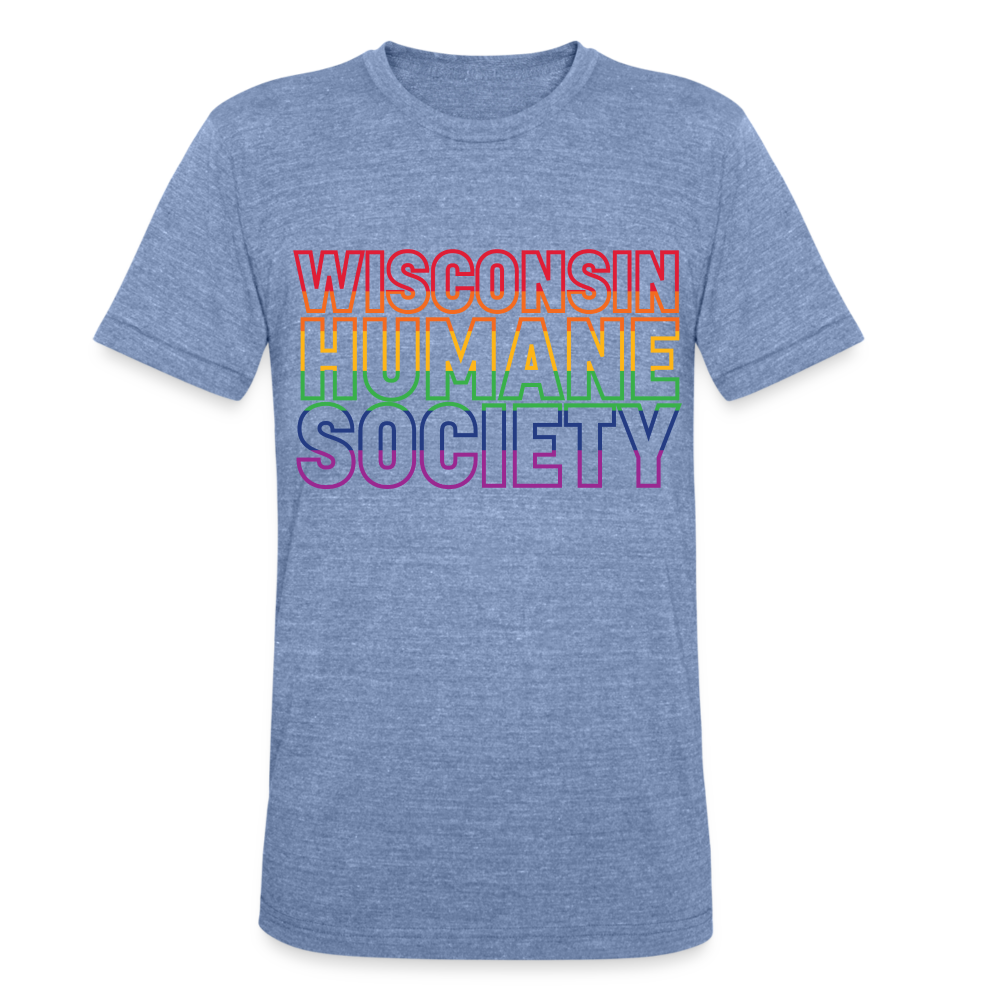 
                  
                    WHS Pride Rainbow Tri-Blend T-Shirt - heather blue
                  
                