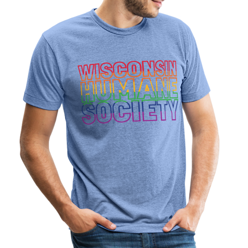 
                  
                    WHS Pride Rainbow Tri-Blend T-Shirt - heather blue
                  
                