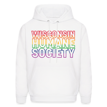 Load image into Gallery viewer, WHS Pride Rainbow Hoodie - white