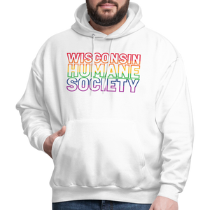 WHS Pride Rainbow Hoodie - white