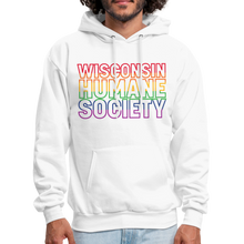 Load image into Gallery viewer, WHS Pride Rainbow Hoodie - white