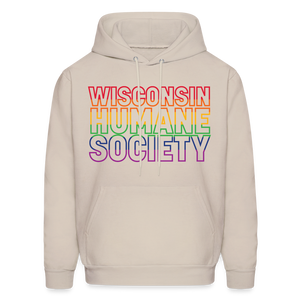 WHS Pride Rainbow Hoodie - Sand