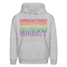 Load image into Gallery viewer, WHS Pride Rainbow Hoodie - heather gray