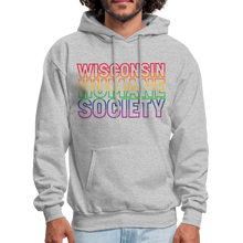 Load image into Gallery viewer, WHS Pride Rainbow Hoodie - heather gray