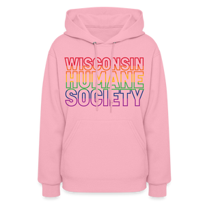 WHS Pride Rainbow Contoured Hoodie - classic pink