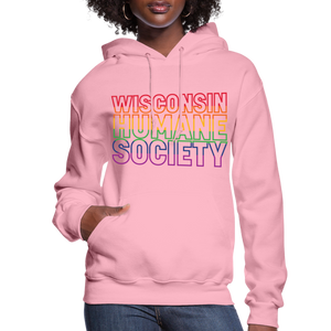 WHS Pride Rainbow Contoured Hoodie - classic pink