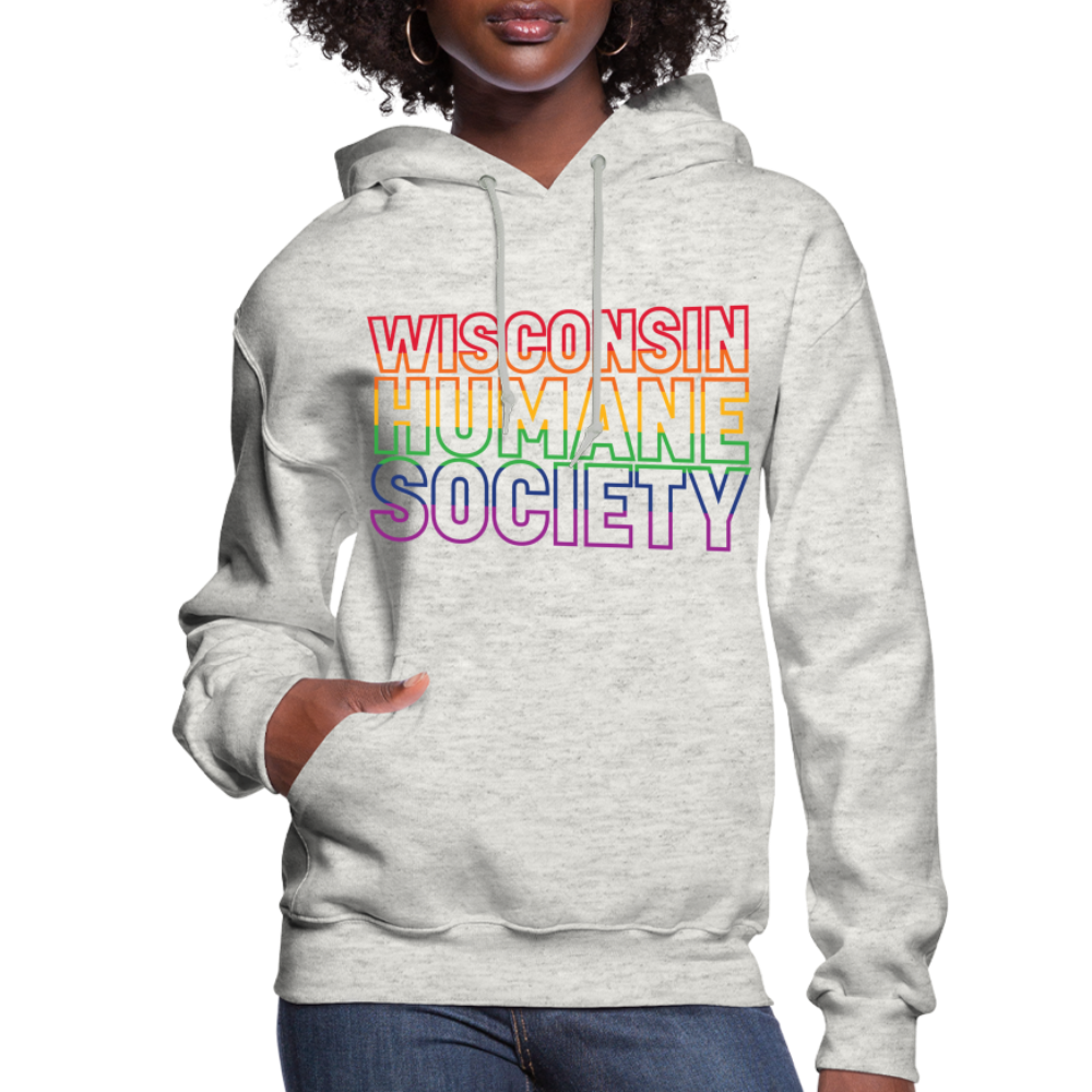 
                  
                    WHS Pride Rainbow Contoured Hoodie - heather oatmeal
                  
                