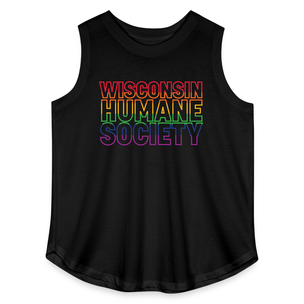 
                  
                    WHS Pride Rainbow Curvy Relaxed Tank Top - black
                  
                