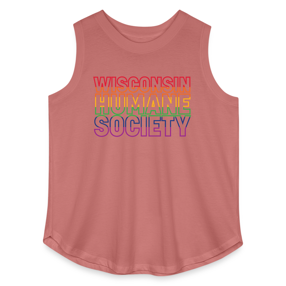 
                  
                    WHS Pride Rainbow Curvy Relaxed Tank Top - mauve
                  
                