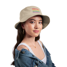 Load image into Gallery viewer, WHS Pride Rainbow Bucket Hat - cream