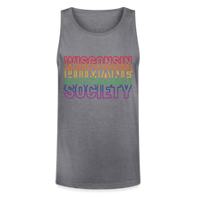 Load image into Gallery viewer, WHS Pride Rainbow Tri-Blend Organic Tank - heather gray