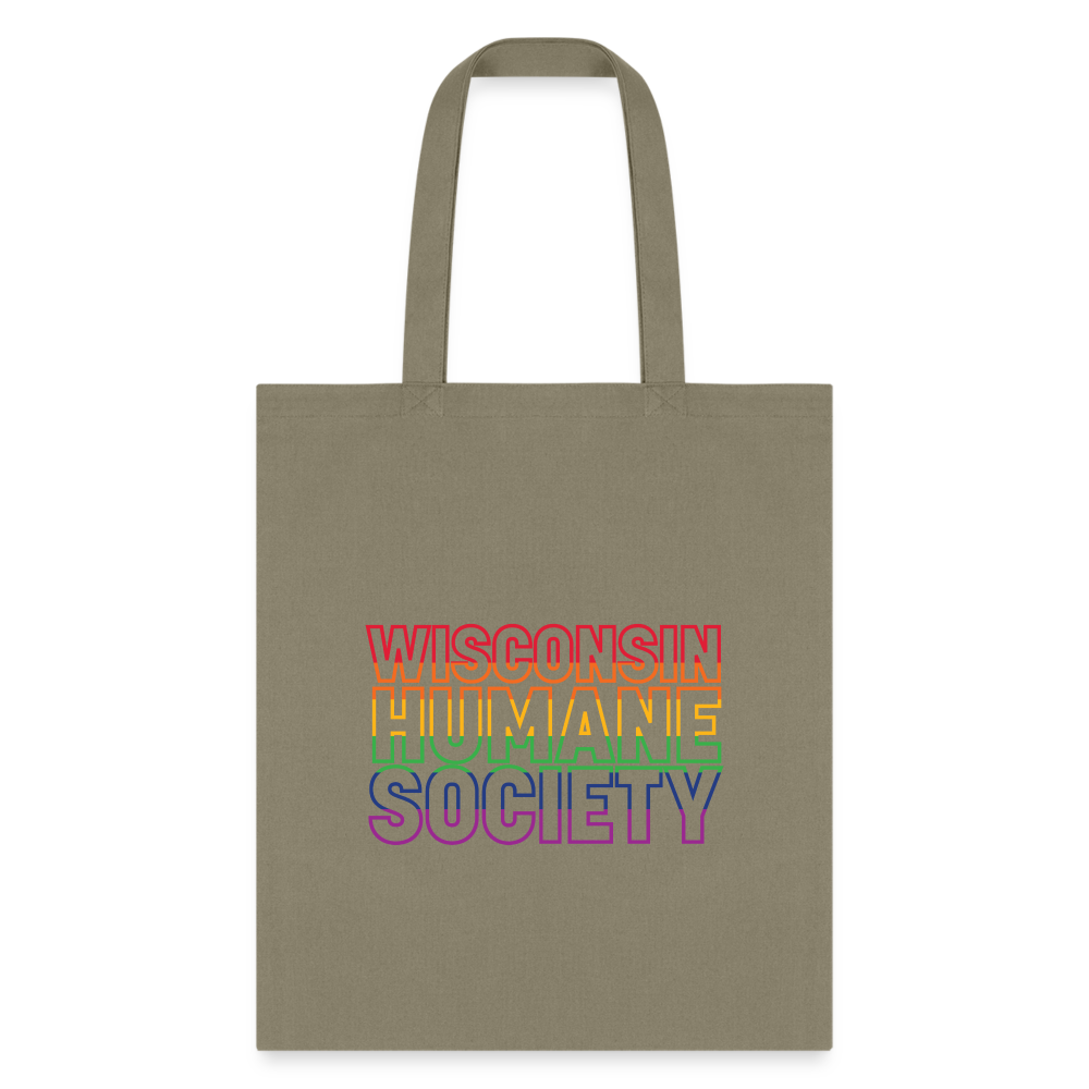 WHS Pride Rainbow Tote Bag - khaki