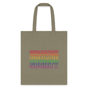 WHS Pride Rainbow Tote Bag - khaki