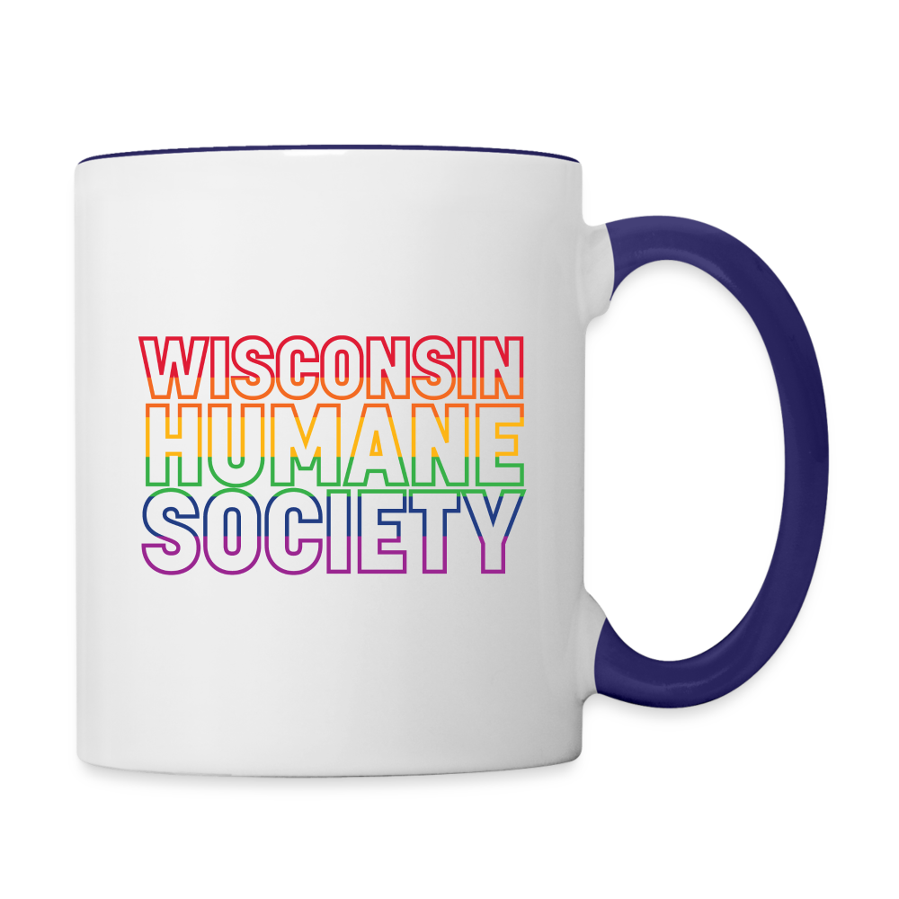 
                  
                    WHS Pride Rainbow Contrast Coffee Mug - white/cobalt blue
                  
                