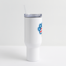 Load image into Gallery viewer, WHS Pupsicle 40 oz Travel Tumbler - white