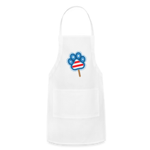 Load image into Gallery viewer, WHS Pupsicle Adjustable Apron - white