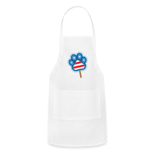 WHS Pupsicle Adjustable Apron - white