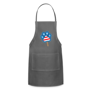 WHS Pupsicle Adjustable Apron - charcoal