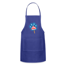 Load image into Gallery viewer, WHS Pupsicle Adjustable Apron - royal blue