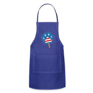 WHS Pupsicle Adjustable Apron - royal blue