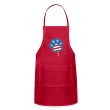 Load image into Gallery viewer, WHS Pupsicle Adjustable Apron - red