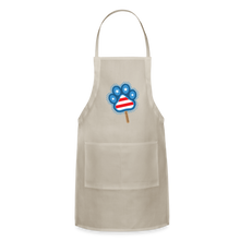 Load image into Gallery viewer, WHS Pupsicle Adjustable Apron - natural