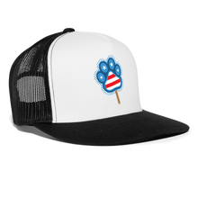 Load image into Gallery viewer, WHS Pupsicle Trucker Cap - white/black