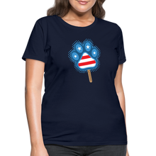 Load image into Gallery viewer, WHS Pupsicle Contoured T-Shirt - navy