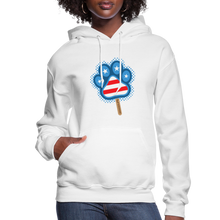 Load image into Gallery viewer, WHS Pupsicle Contoured Hoodie - white