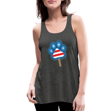 Load image into Gallery viewer, WHS Pupsicle Flowy Tank Top by Bella - deep heather