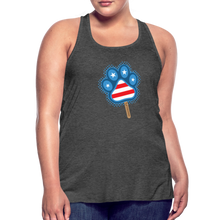 Load image into Gallery viewer, WHS Pupsicle Flowy Tank Top by Bella - deep heather